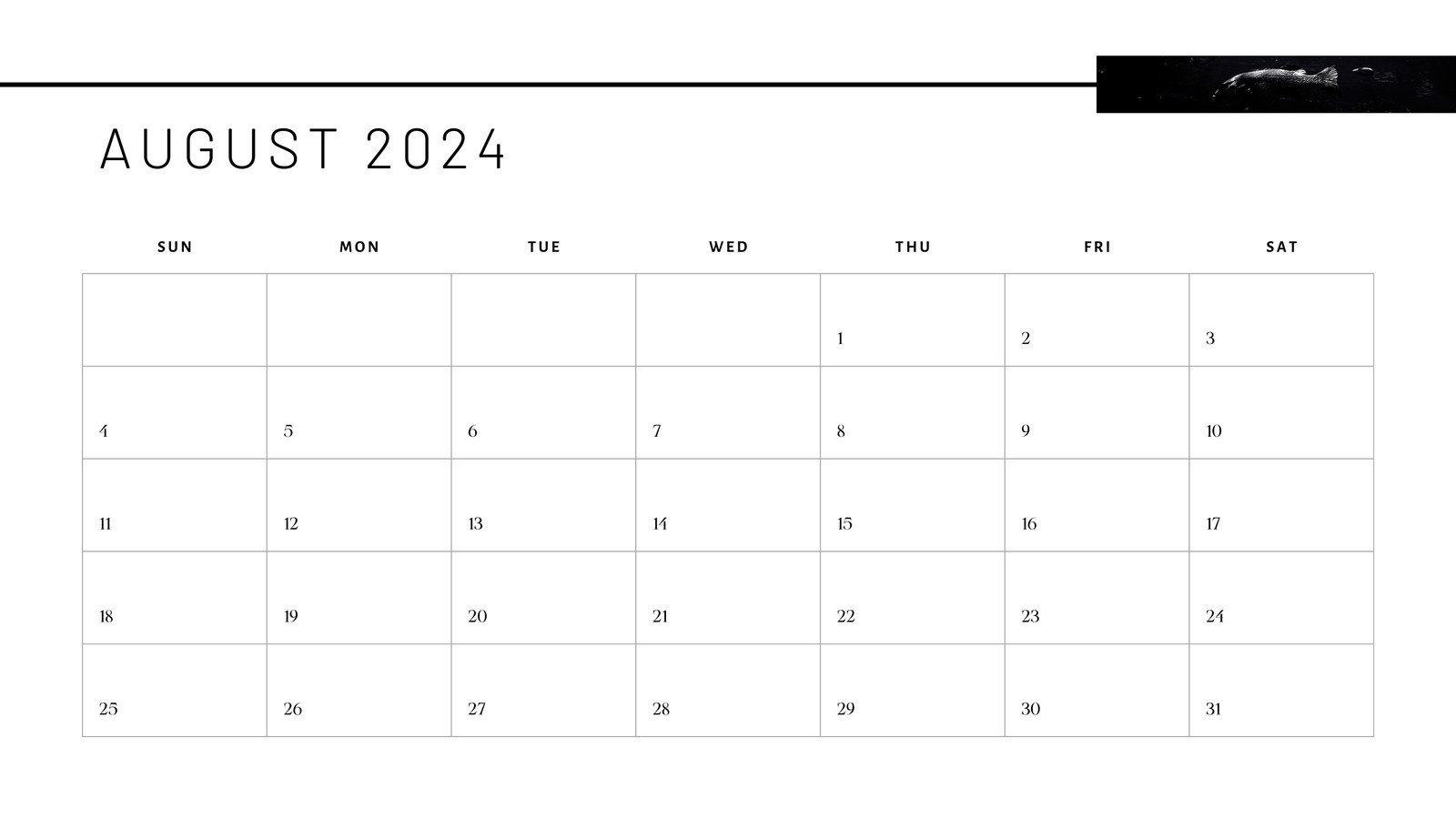 Free Printable August 2024 Calendar Templates | Canva | Agusut December 2024 and 2024 Monthly Calendar Printable