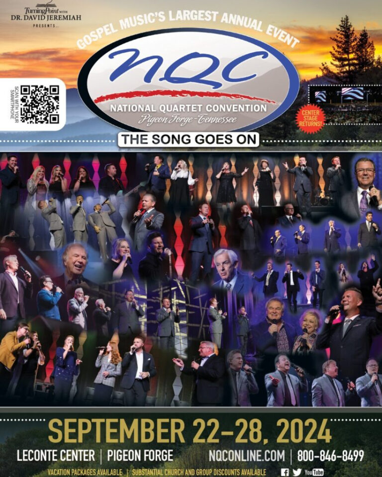 Gospel Music'S Largest Annual Event, Nqc-The National Quartet | Calendar with Quartet Singing Printable December 2024