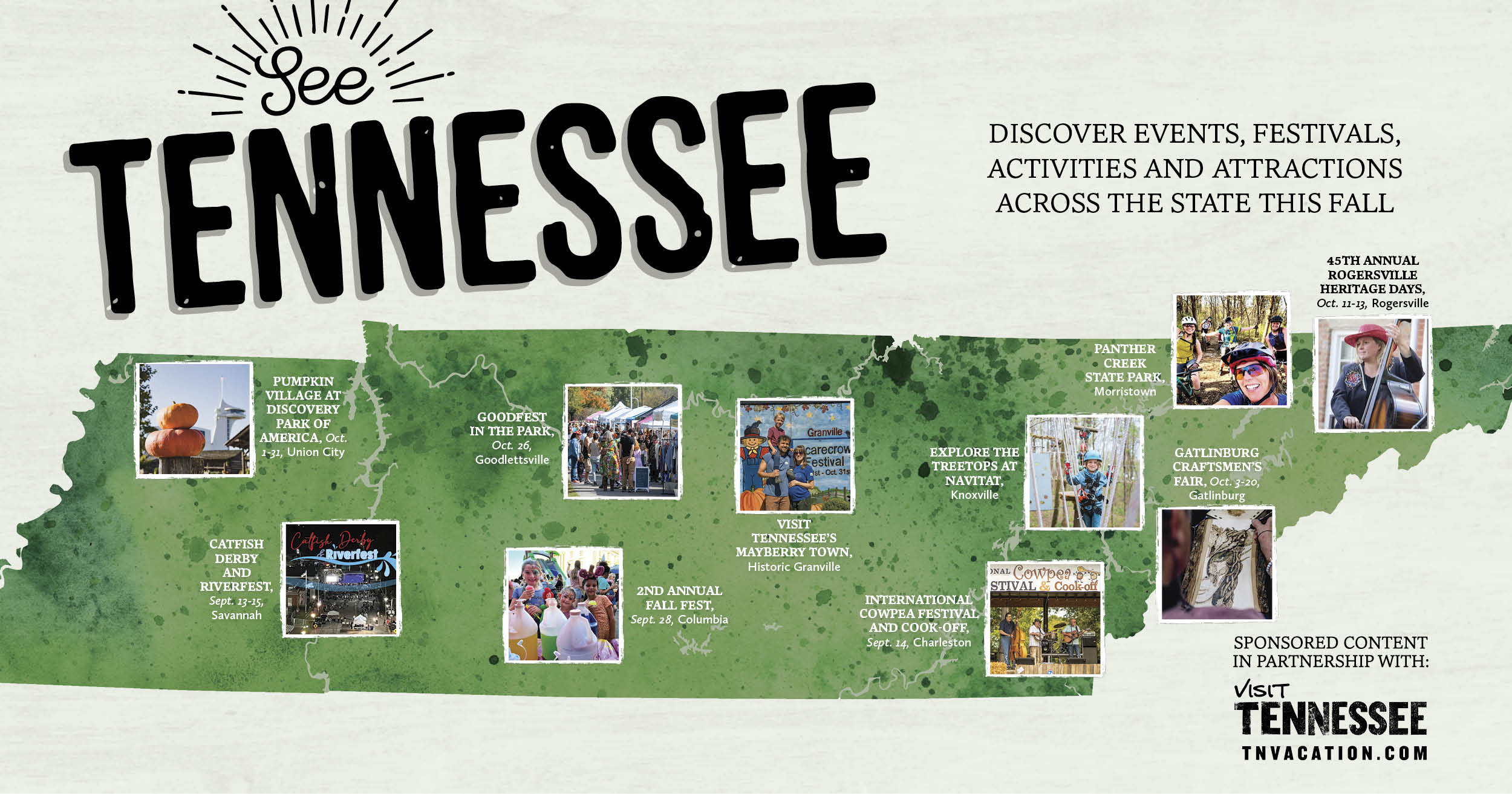 10 Places To Visit In Tennessee This Fall - Tennessee Home And Farm | Nashville Calendar Of Events October 2024