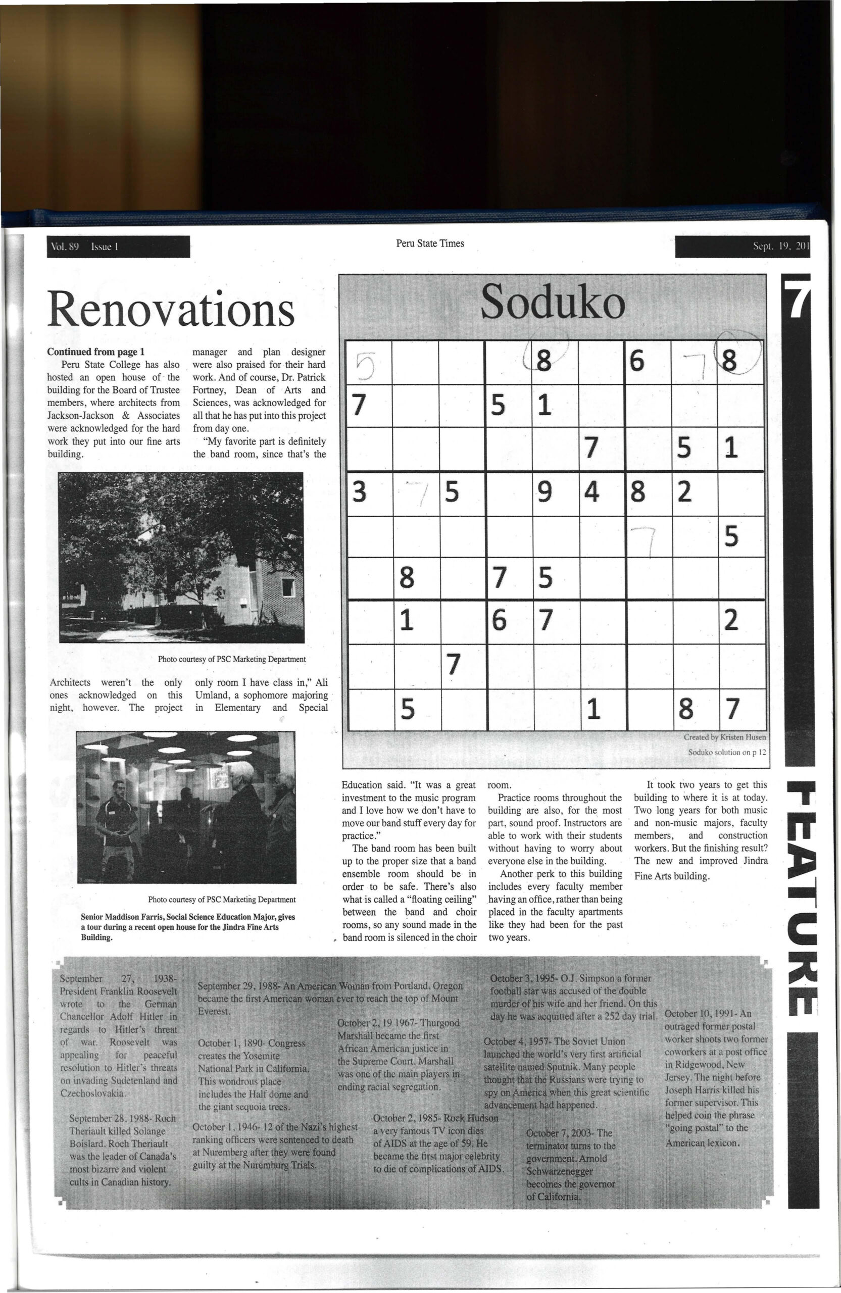 2011-2012 Peru State Times (Peru, Ne) - Issues 1-8Peru State | Numbrix January 1 2025 Printable